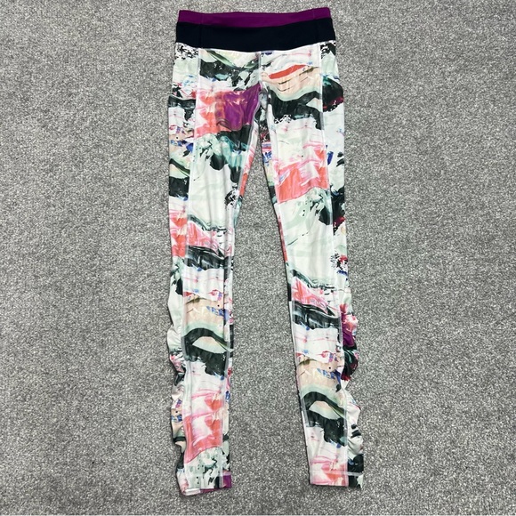 lululemon athletica Pants - Lululemon Speed Tight III Full-On Luxtreme Pigment Wave Multi Black Women's 6